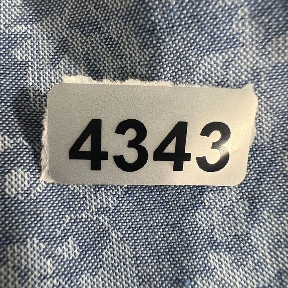 A Loves A Women's Blue Floral Short Sleeve V-Neck Top 100% Cotton Size XS - Picture 12 of 12